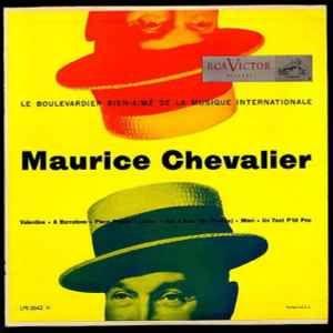 Capa do Álbum "Le Boulevardier Bien-aimé de La Musique Internationale", de Maurice Chevalier
