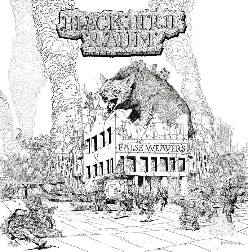 Capa do Álbum "False Weavers", de Blackbird Raum