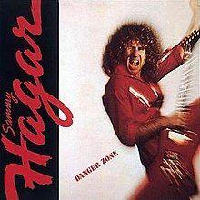 Capa do Álbum "Danger Zone", de Sammy Hagar