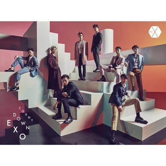 Portada de Álbum "COUTDOWN", de EXO 