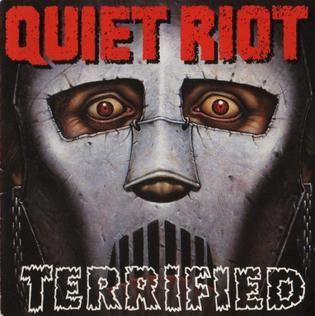 Capa do álbum "Terrified", de Quiet Riot