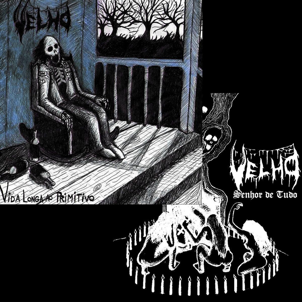 Capa do Single/EP "Vida Longa Ao Primitivo", de Velho