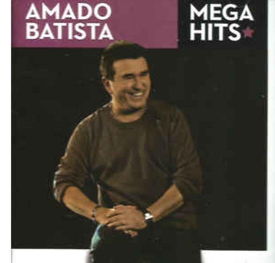 Portada de Álbum "Mega Hits", de Amado Batista
