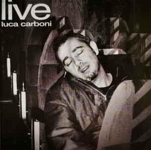 Portada de Álbum "Live", de Luca Carboni