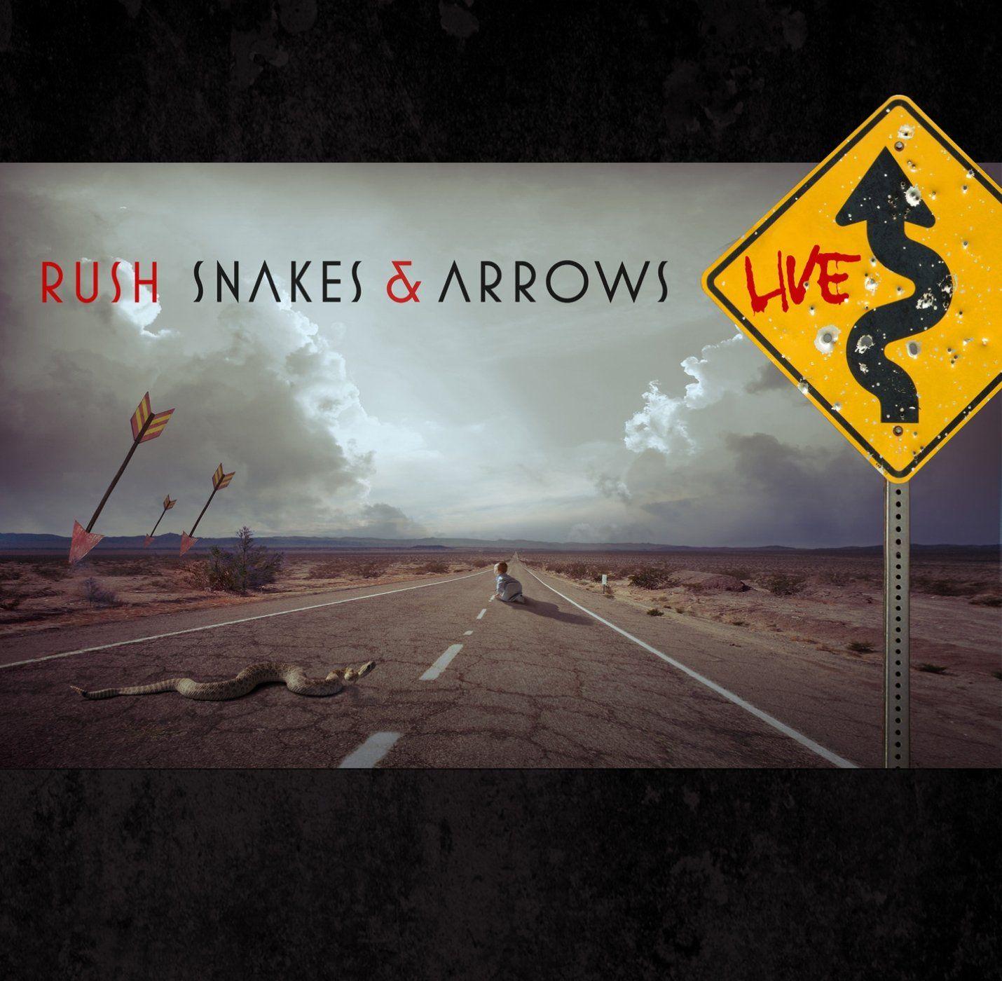 Capa do álbum "Snakes & Arrows Live", de Rush