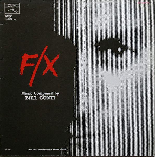 Capa do Álbum "F/X", de Bill Conti