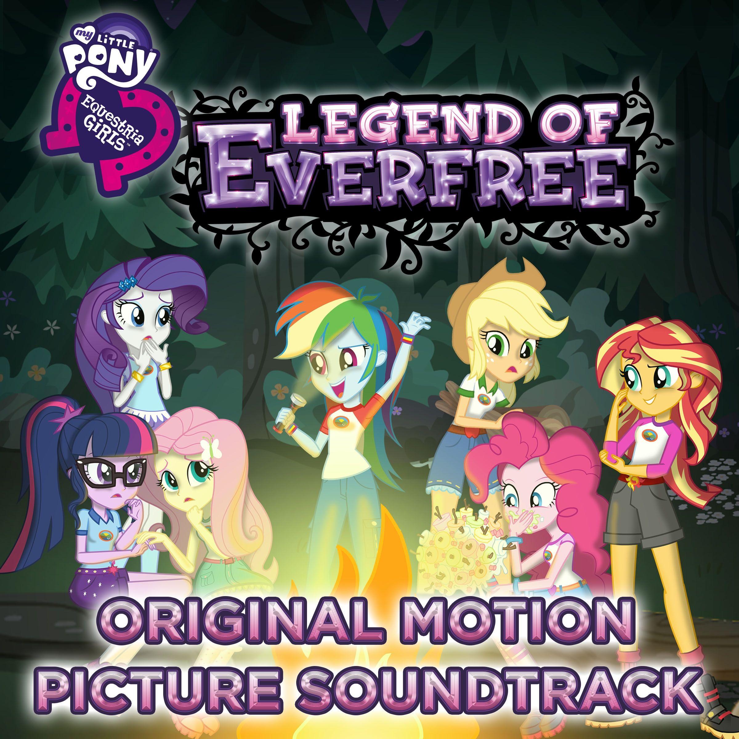 Album cover of "Legend Of Everfree Soundtrack" by My Little Pony
