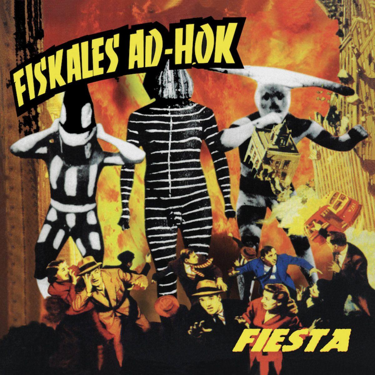 Portada de Álbum "Fiesta", de Fiskales Ad-Hok