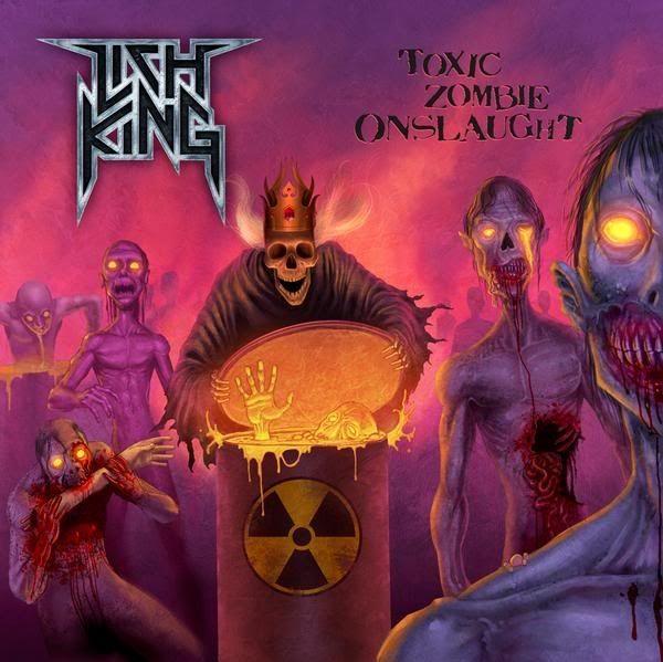 Capa do Álbum "Toxic Zombie Onslaught", de Lich King