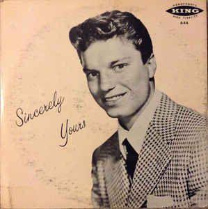 Portada de Álbum "Sincerely Yours", de Guy Mitchell