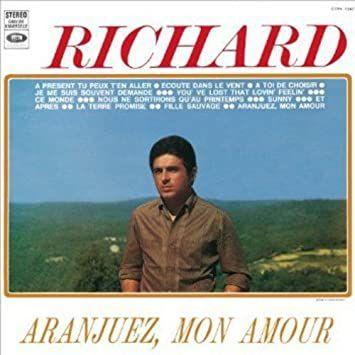 Portada de Álbum "Aranjuez, Mon Amour", de Richard Anthony