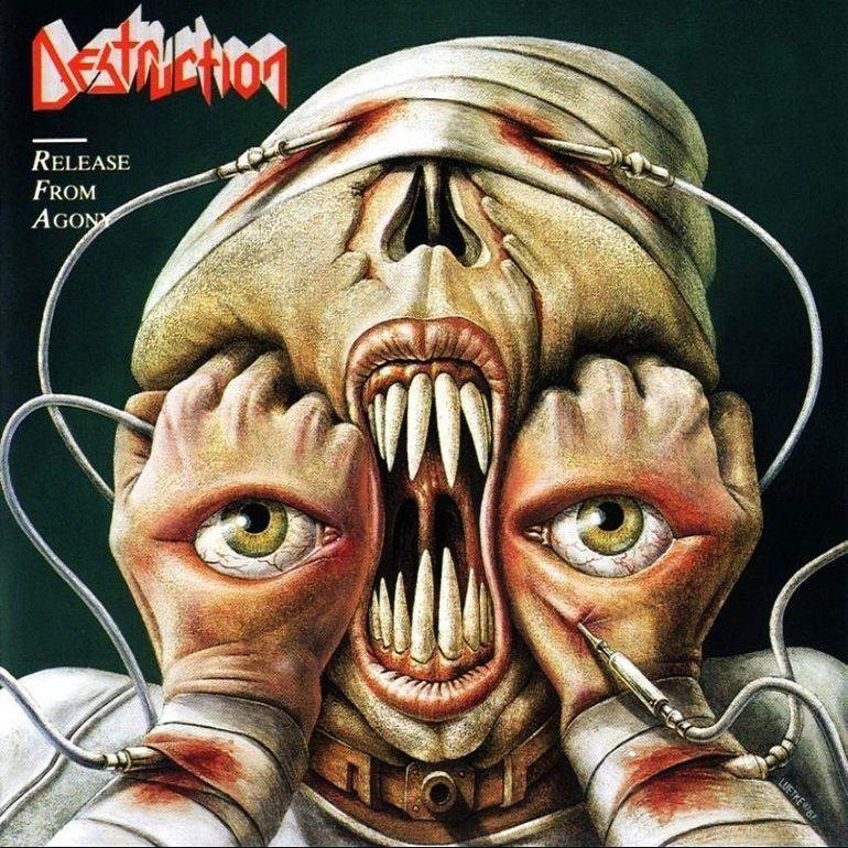 Portada del álbum "Release From Agony", de Destruction