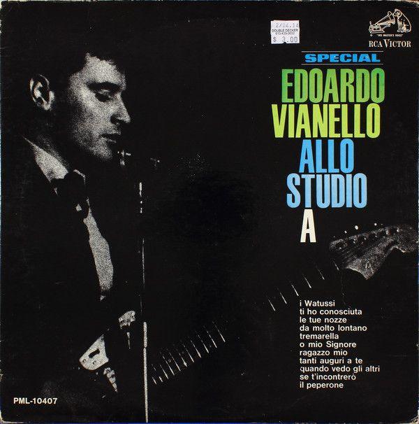 Portada de Álbum "Allo Studio A", de Edoardo Vianello