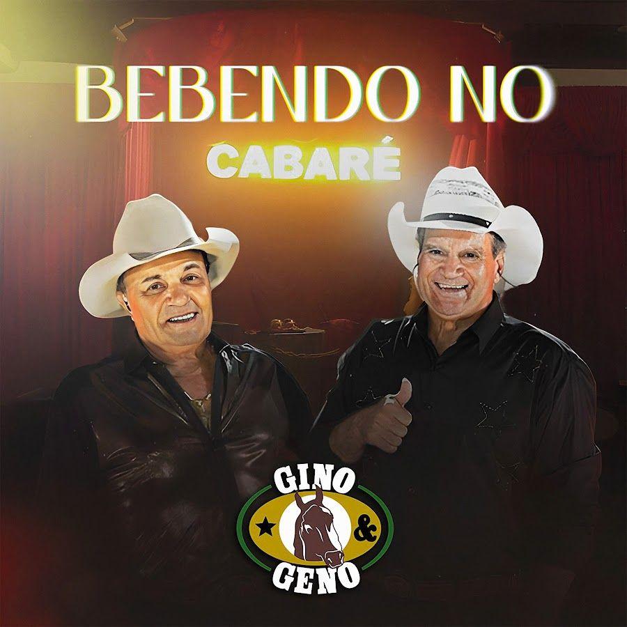 Portada del álbum "Bebendo No Cabaré ", de Gino e Geno