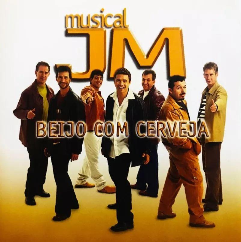 Capa do Álbum "Beijo Com Cerveja", de Musical JM