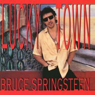 Portada del álbum "Lucky Town", de Bruce Springsteen