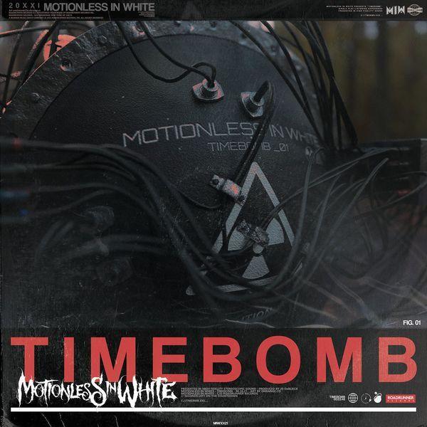 Portada de Sencillo/EP "Timebomb", de Motionless In White