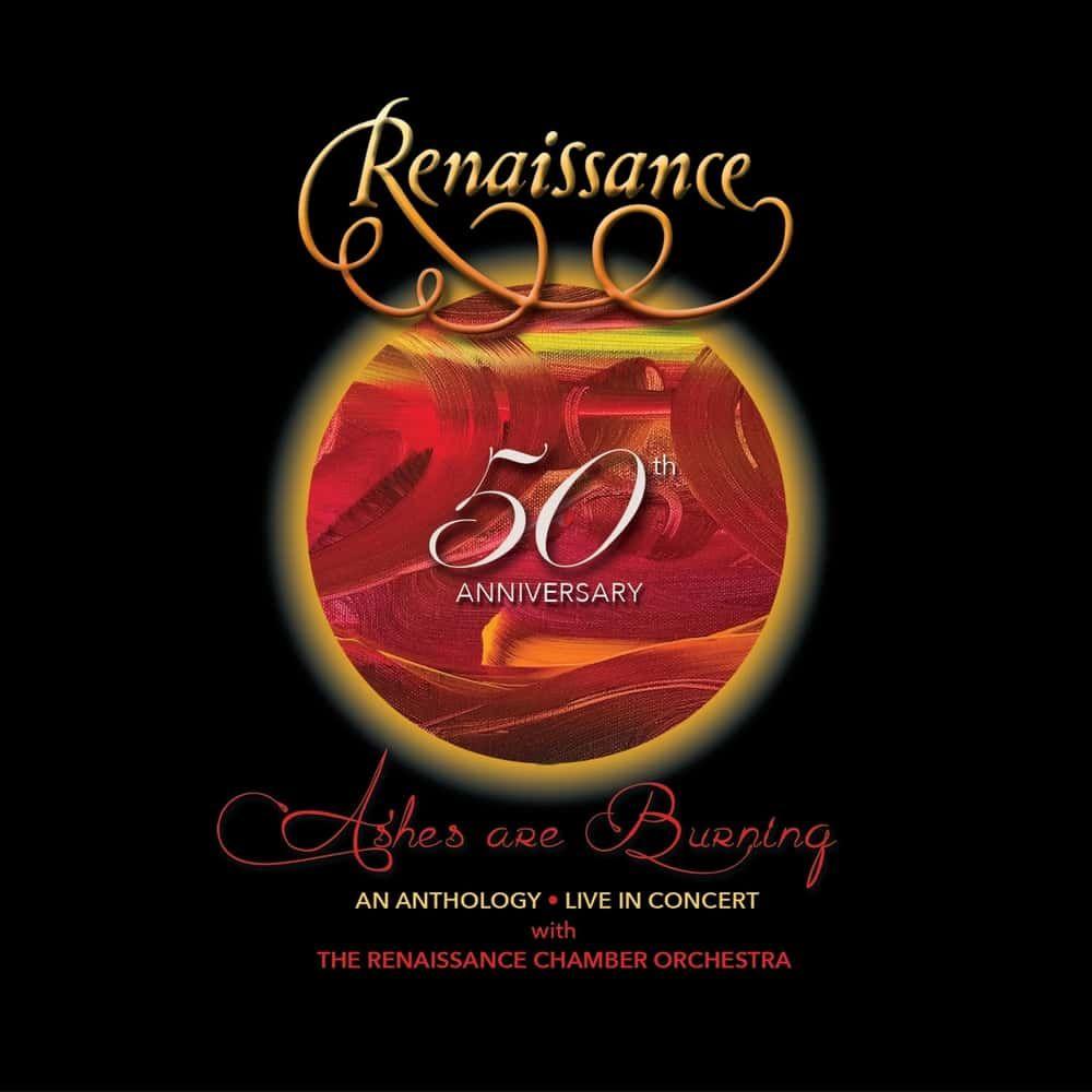 Capa do Álbum "50th Anniversary Ashes Are Burning", de Renaissance