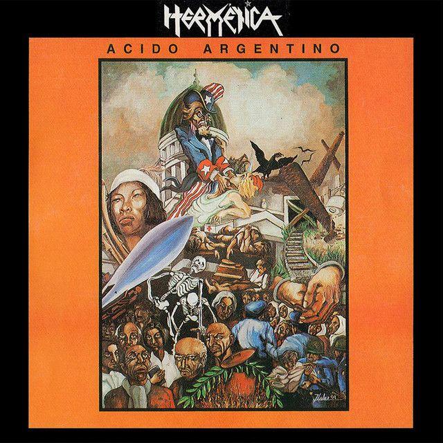 Capa do Álbum "Acido Argentino ", de Hermetica