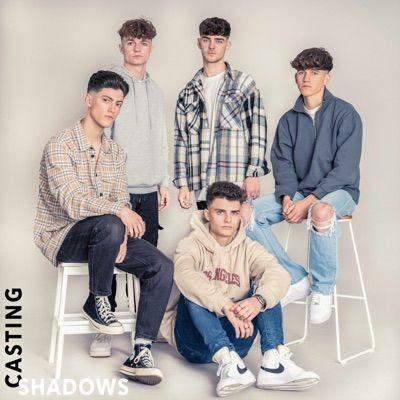 Single/EP cover of "Casting Shadowns" by Here At Last