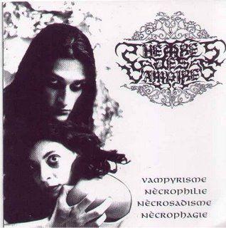 Portada de Álbum "Vampyrìsme, Nècrophilie, Nècrosadisme, Nècrophagie", de Theatres des Vampires