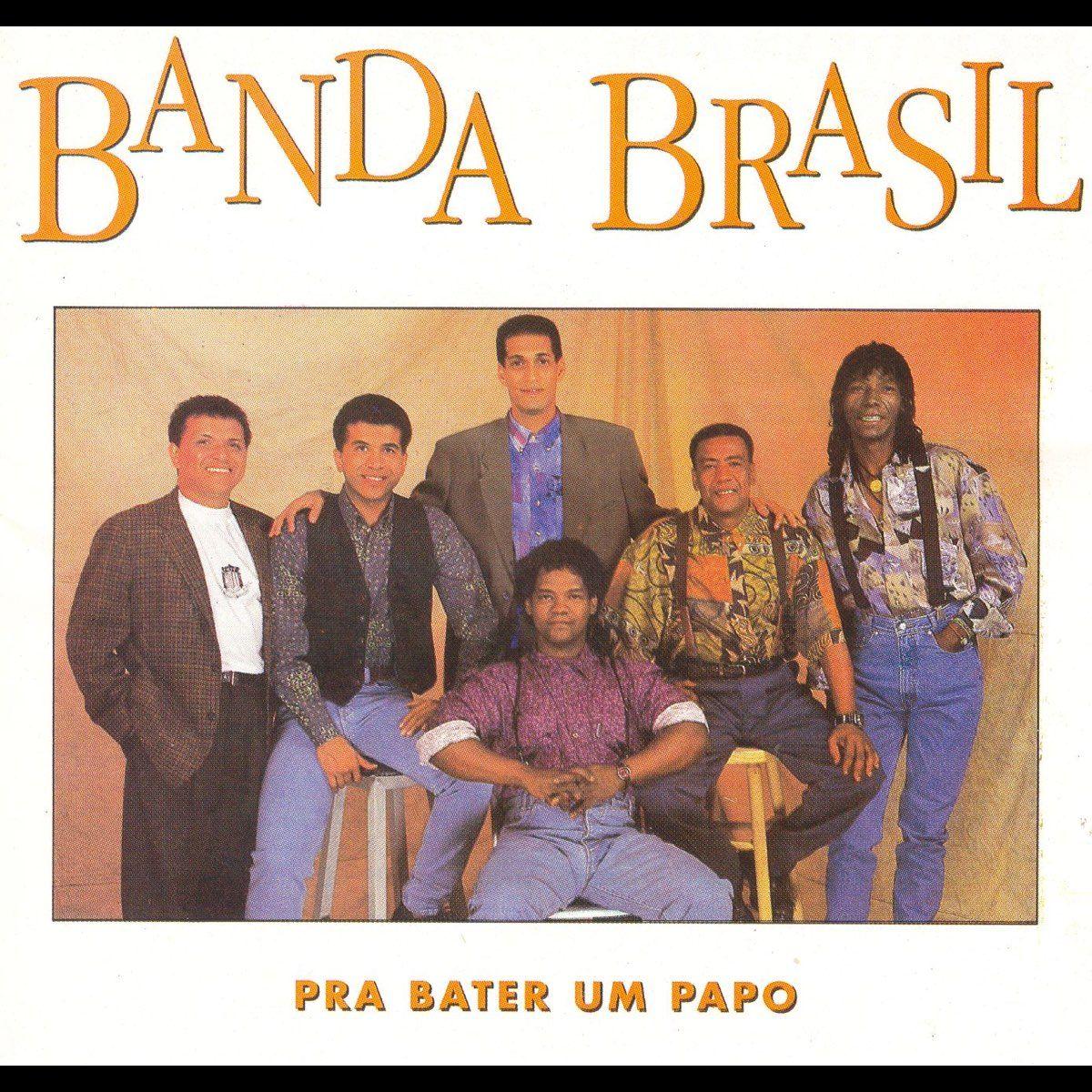 Capa do Álbum "Pra Bater um Papo", de Banda Brasil