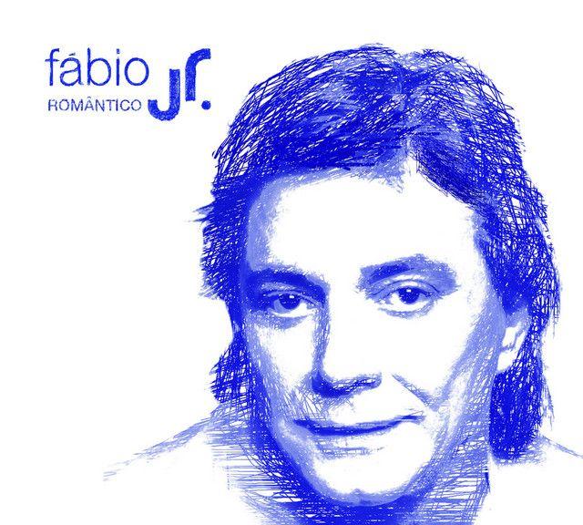 Portada del álbum "Românticos", de Fábio Jr.