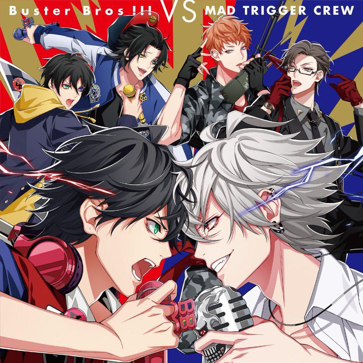 Capa do Single/EP "Buster Bros!!! VS MAD TRIGGER CREW ", de Hypnosis Mic