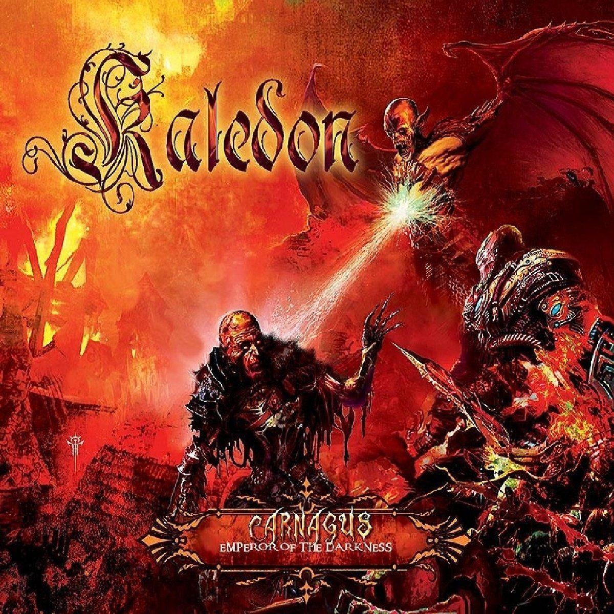 Portada de Álbum "Carnagus-Emperor Of The Darkness", de Kaledon