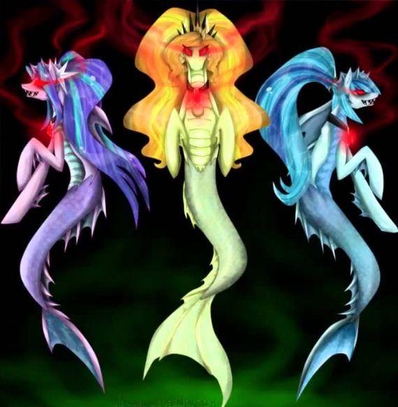 Capa do Single/EP "Welcome To The Show / Adagio Dazzle's Song", de The Dazzlings