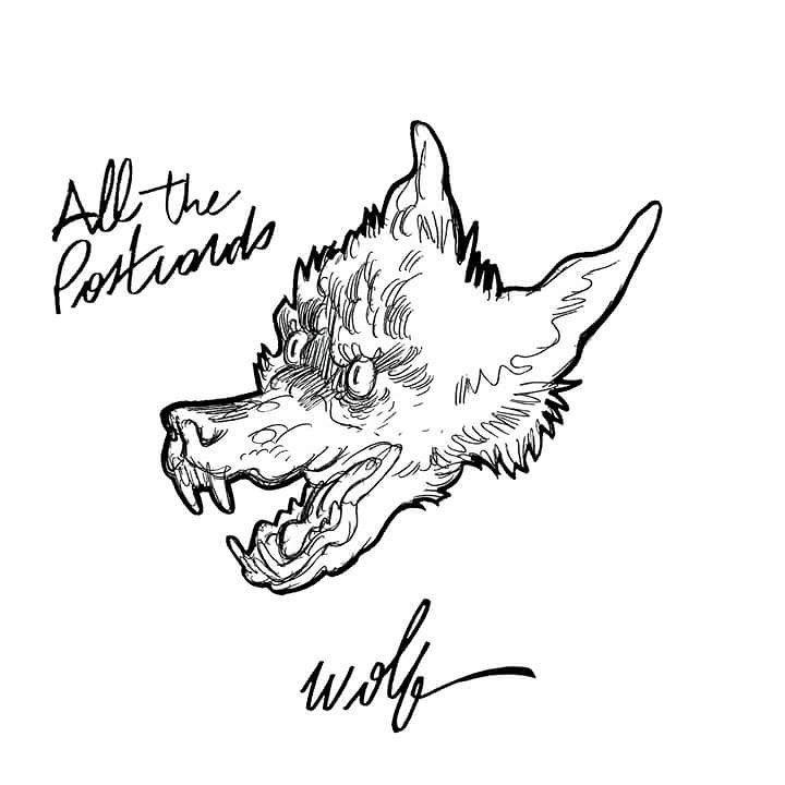 Capa do Single/EP "Wolf", de All The Postcards