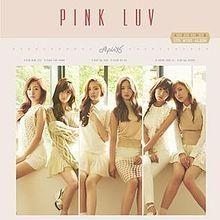Portada de Sencillo/EP "Pink Luv", de A-pink