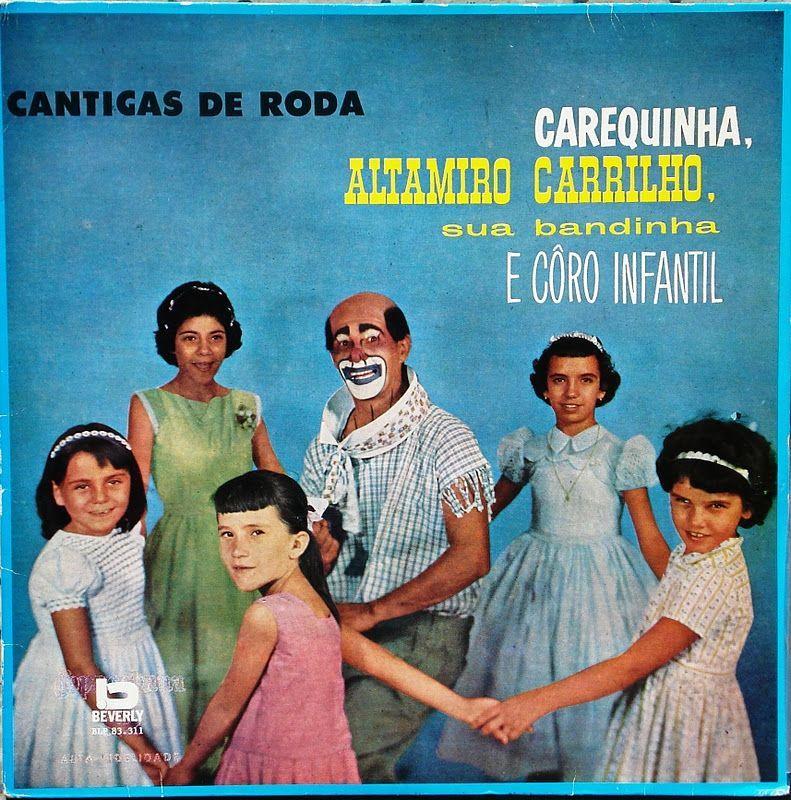 Capa do Álbum "Cantigas de Roda", de Carequinha