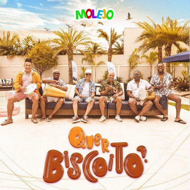 Capa do álbum "Quer Biscoito?", de Molejo