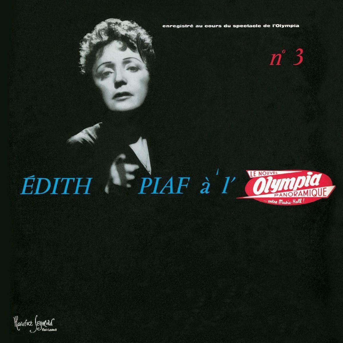 Capa do Álbum "À L'Olympia - N° 3", de Édith Piaf