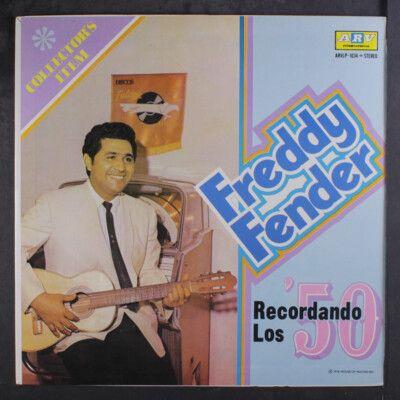 Capa do álbum "Recordando Los '50", de Freddy Fender