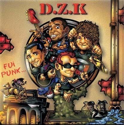 Portada de Álbum "Fui Punk", de DZK