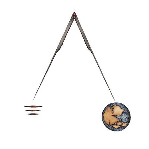 Capa do Álbum "As High As The Highest Heavens And From The Center To The Circumference Of The Earth ", de True Widow