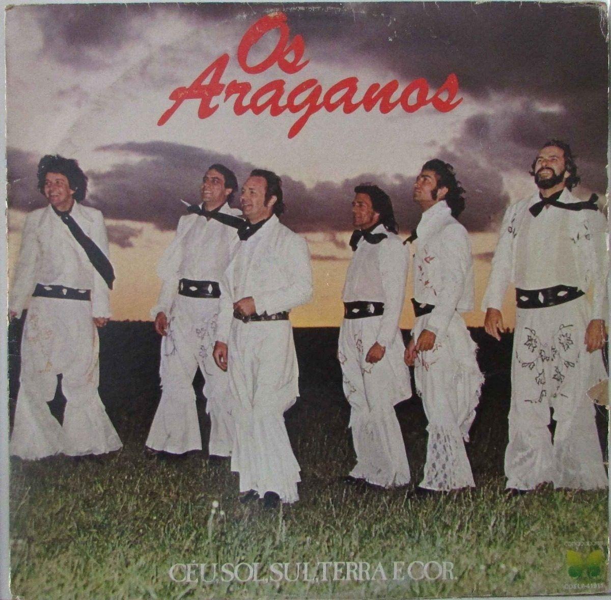 Portada de Álbum "Céu, Sol, Sul, Terra e Cor", de Os Araganos