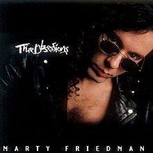 Capa do álbum "True Obsessions", de Marty Friedman