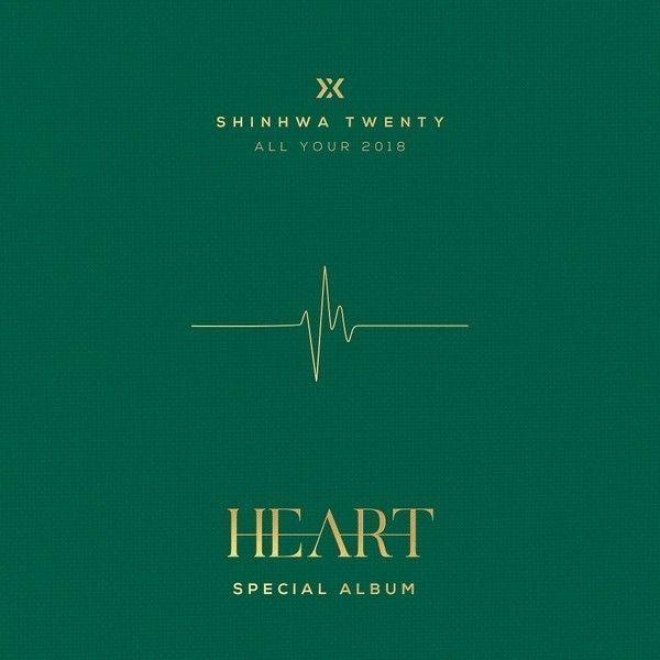 Portada de Álbum "Heart", de SHINHWA