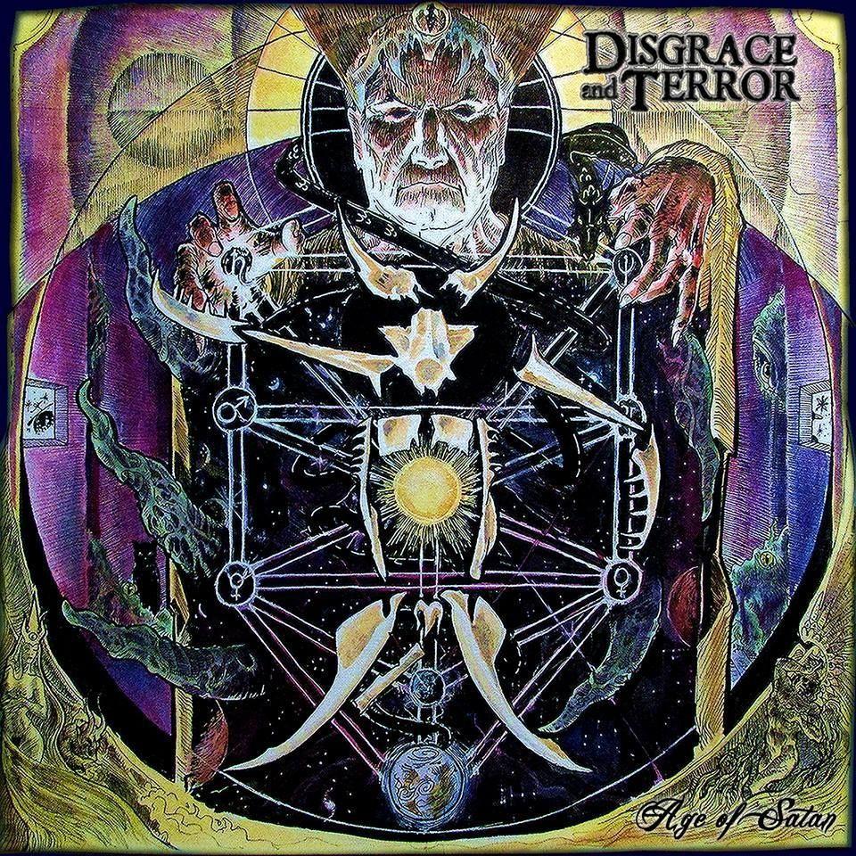 Capa do Álbum "Age Of Satan", de Disgrace And Terror