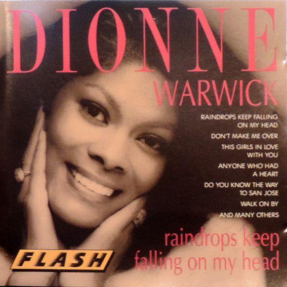 Portada del álbum "Raindrops Keep Falling on My Head", de Dionne Warwick