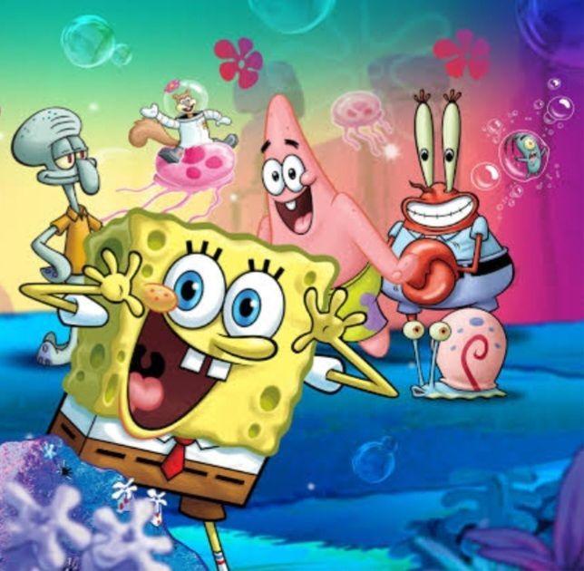 Portada de Álbum "Bob Esponja: Festa Na Fenda do Biquini", de Bob Esponja (Spongebob Squarepants)