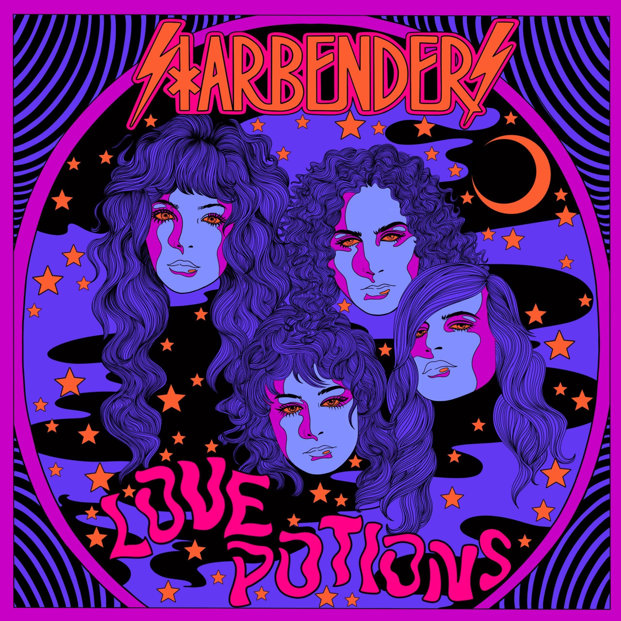 Portada de Álbum "Love Potions", de Starbenders