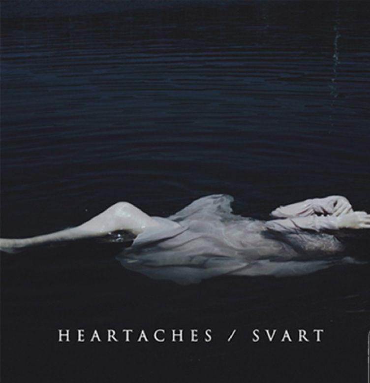 Capa do Álbum "Svart", de Heartaches