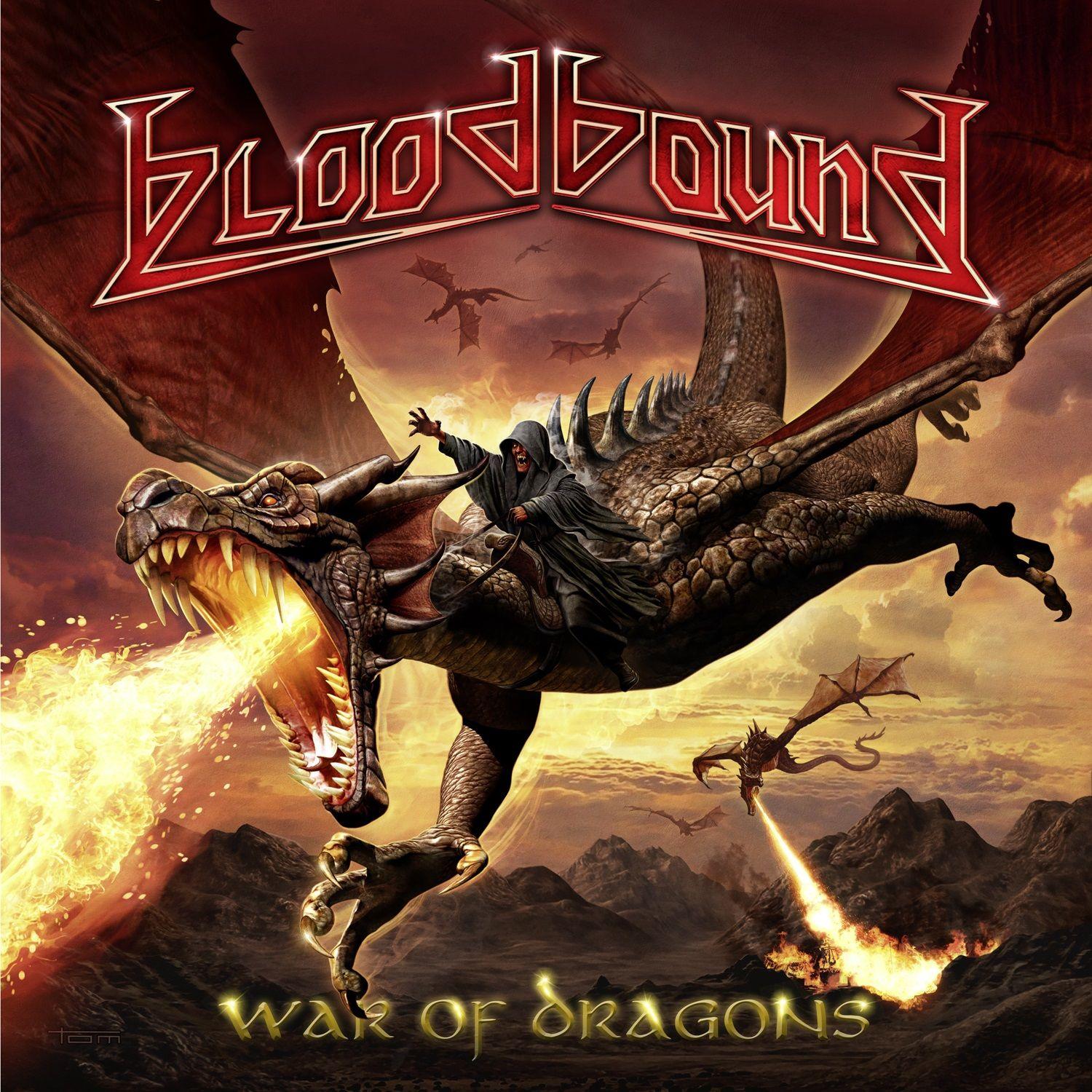 Capa do Álbum "War Of Dragons", de Bloodbound