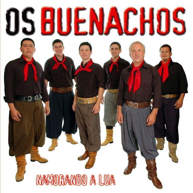 Portada de Álbum "Namorando a Lua", de Os Buenachos