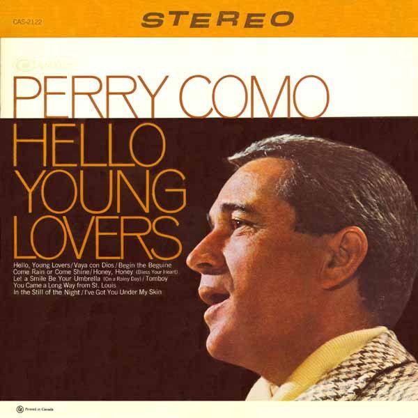 Portada del álbum "Hello, Young Lovers", de Perry Como