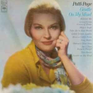 Portada de Álbum "Gentle On My Mind", de Patti Page